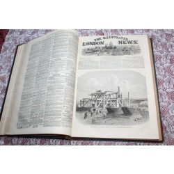 1864 JAN. JUNE Illustrated London News Bound Volume XLIV