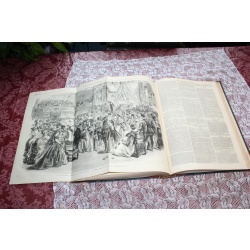 1864 JAN. JUNE Illustrated London News Bound Volume XLIV