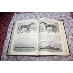 1864 JAN. JUNE Illustrated London News Bound Volume XLIV