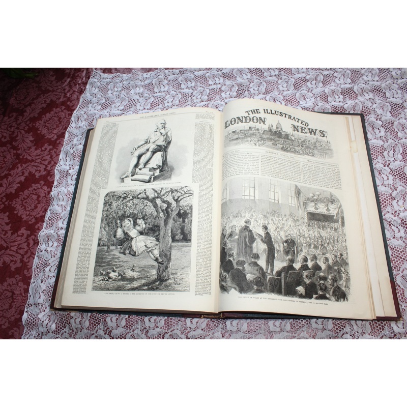 1864 JAN. JUNE Illustrated London News Bound Volume XLIV