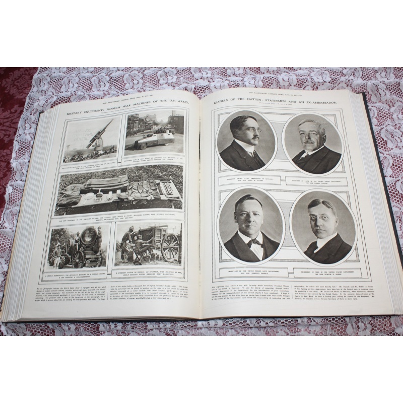 1917 JAN. - JULY Illustrated London News Bound Volume CL