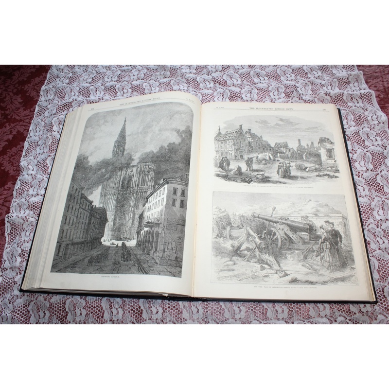 1870 JUILY - DEC. Illustrated London News Bound Volume LVII
