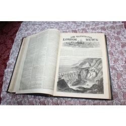 1867 JULY- DEC. Illustrated London News Bound Volume LI