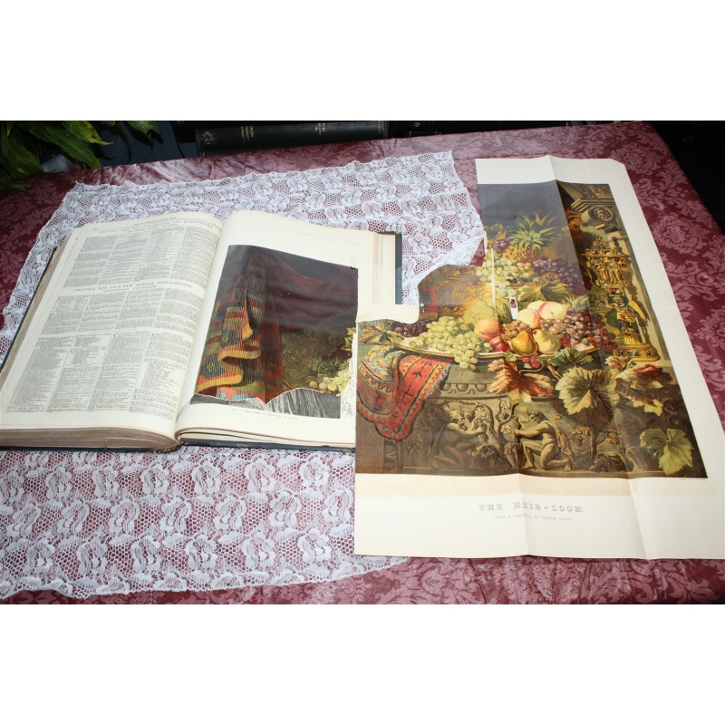 1867 JULY- DEC. Illustrated London News Bound Volume LI