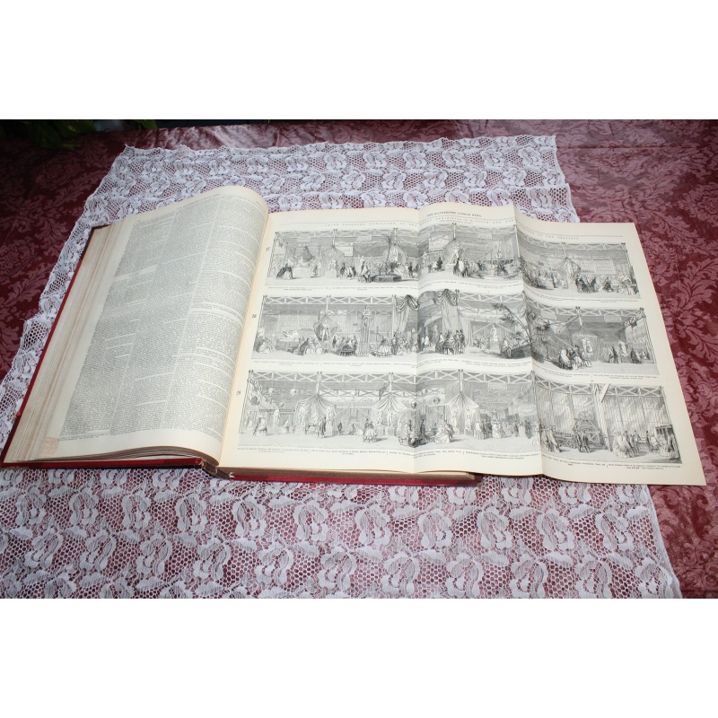 1852 JAN. -JULY Illustrated London News Bound Volume 20