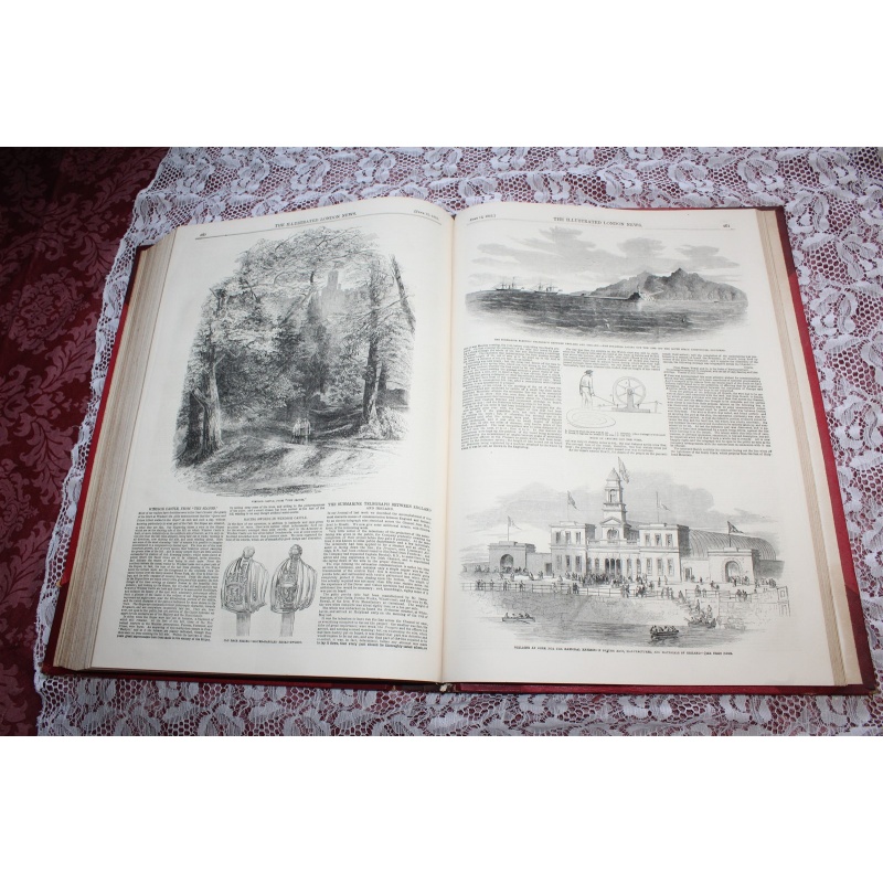 1852 JAN. -JULY Illustrated London News Bound Volume 20