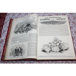 1845 JULY - DEC. Illustrated London News Bound Volume 7