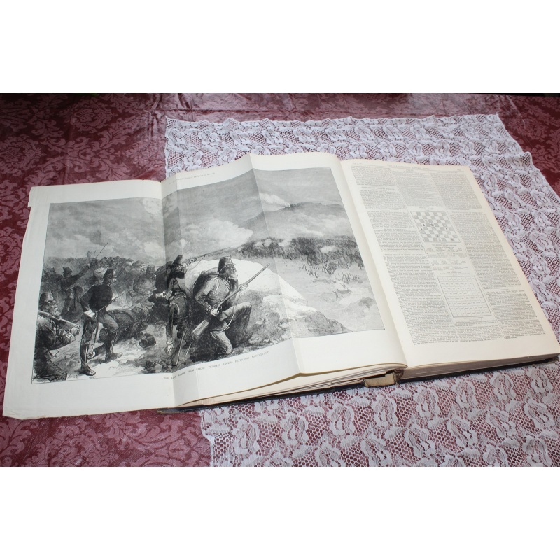 1871 JAN. - JUNE Illustrated London News Bound Volume LVIII