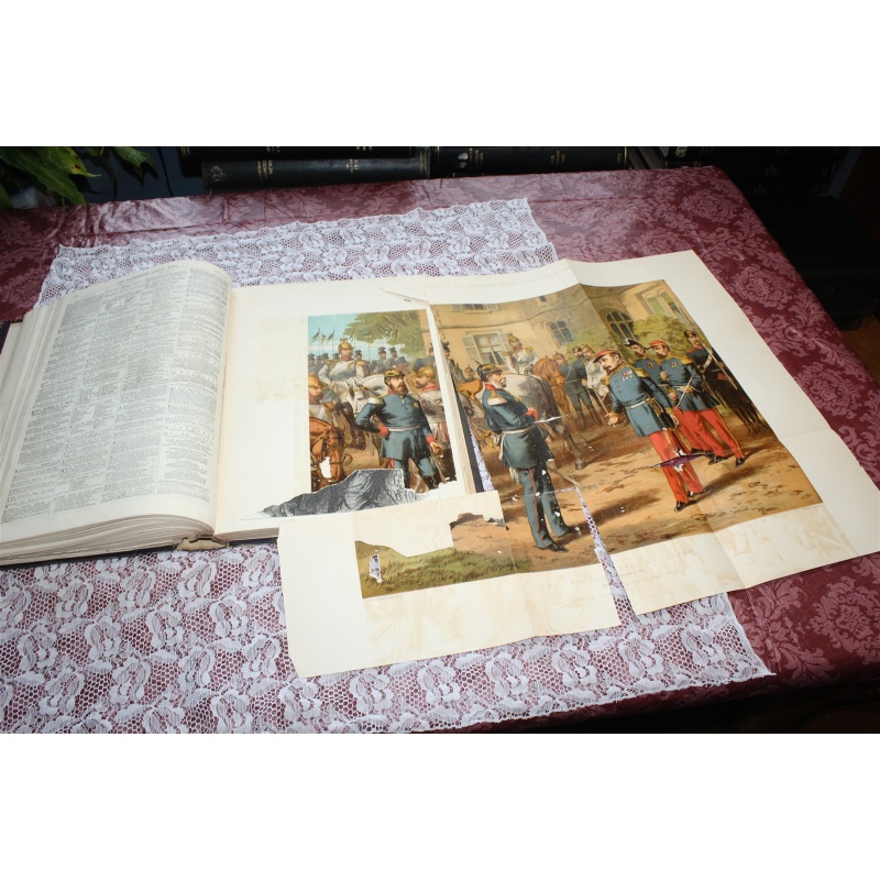 1871 JAN. - JUNE Illustrated London News Bound Volume LVIII