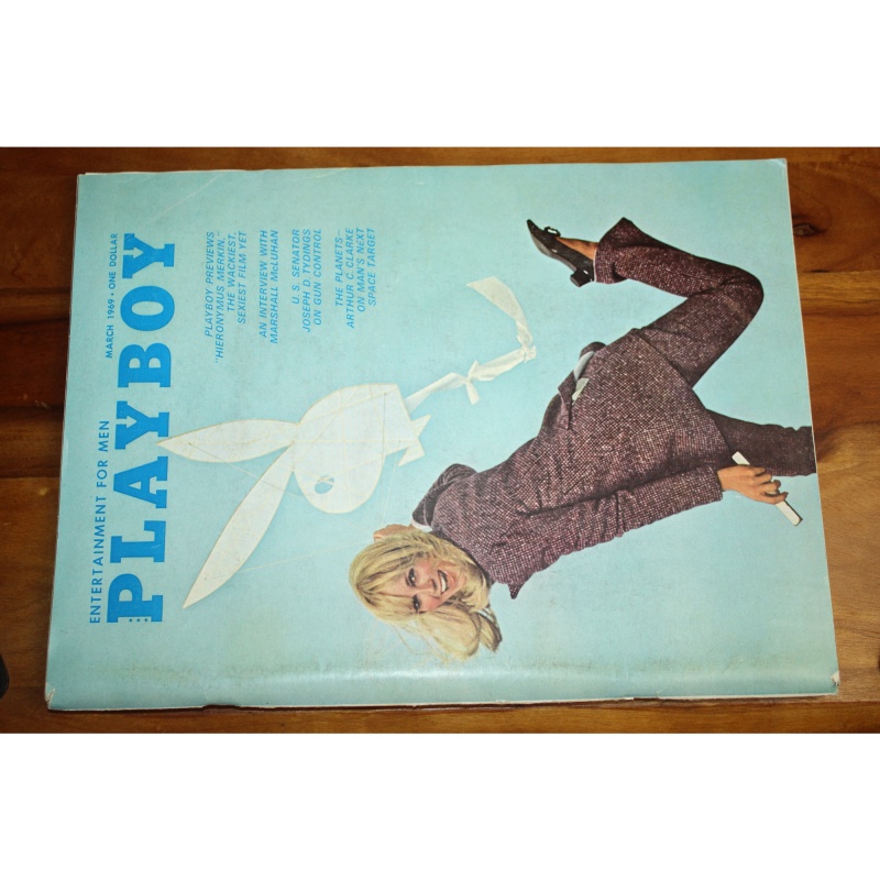 99243: 1969 Playboy Magazine March Mar 1969