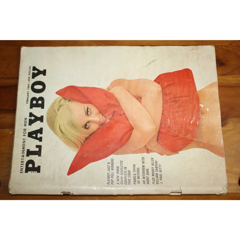 99254: 1969 Playboy Magazine February Feb 1969