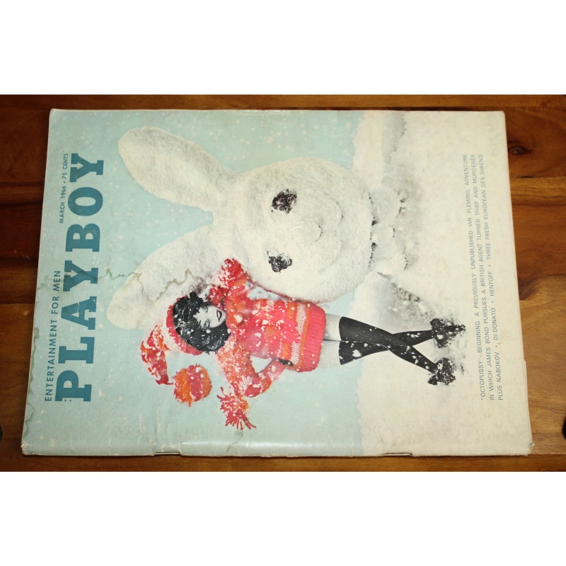 99256: 1966 Playboy Magazine March Mar 1966