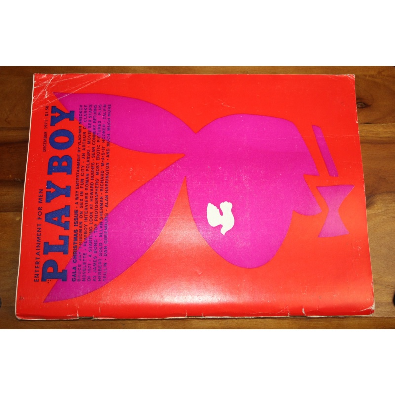 99278: 1971 Playboy Magazine December Dec 1971