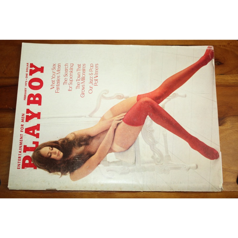99280: 1973 Playboy Magazine February Feb 1973