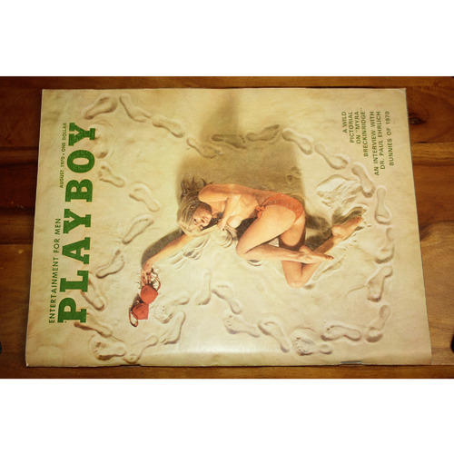 99287: 1970 Playboy Magazine August Aug 1970