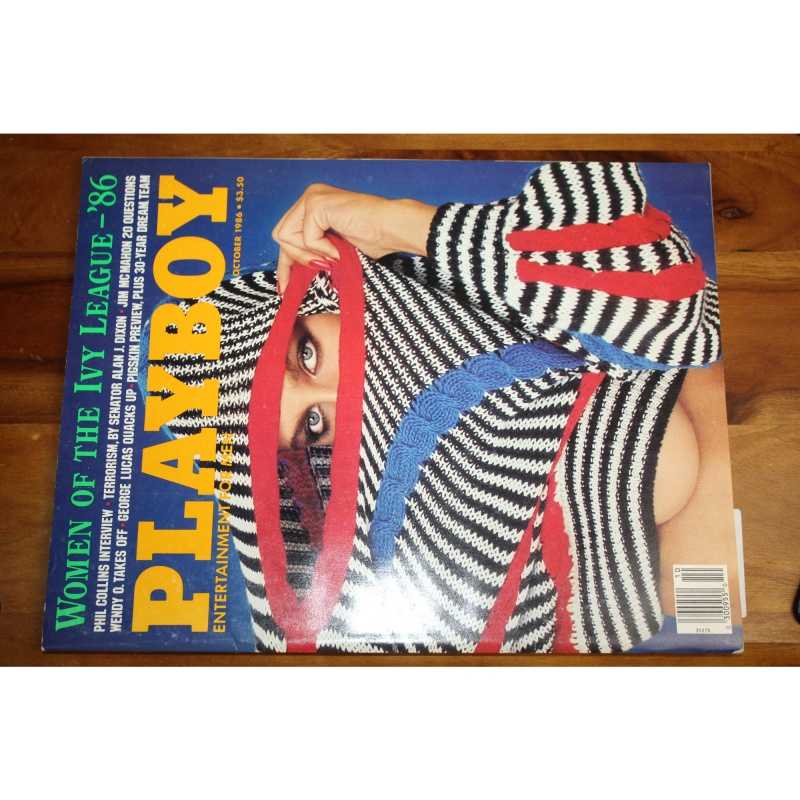 99322: 1986 Playboy Magazine October Oct 1986
