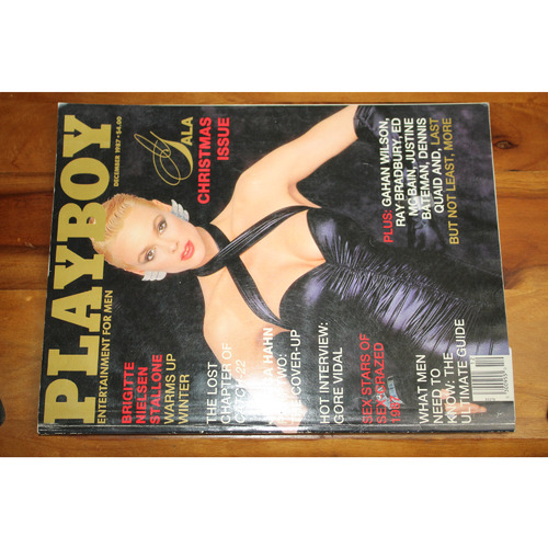 99326: 1987 Playboy Magazine December Dec 1987
