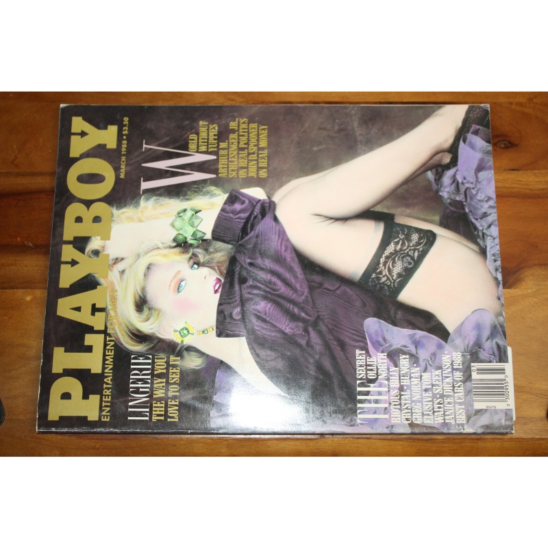 99328: 1988 Playboy Magazine March Mar 1988