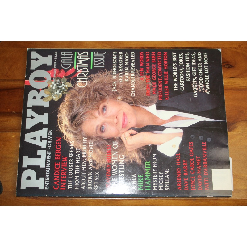 99352: 1989 Playboy Magazine December Dec 1989