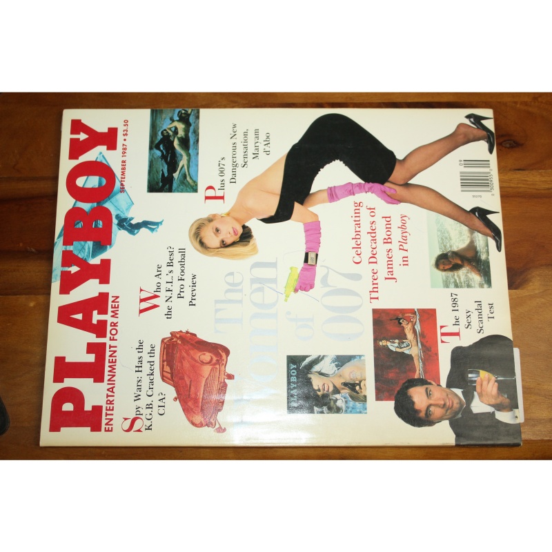 99373: 1987 Playboy Magazine September Sep 1987