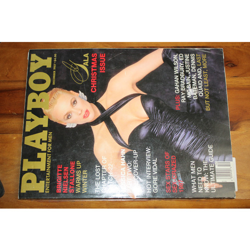 99376: 1987 Playboy Magazine December Dec 1987