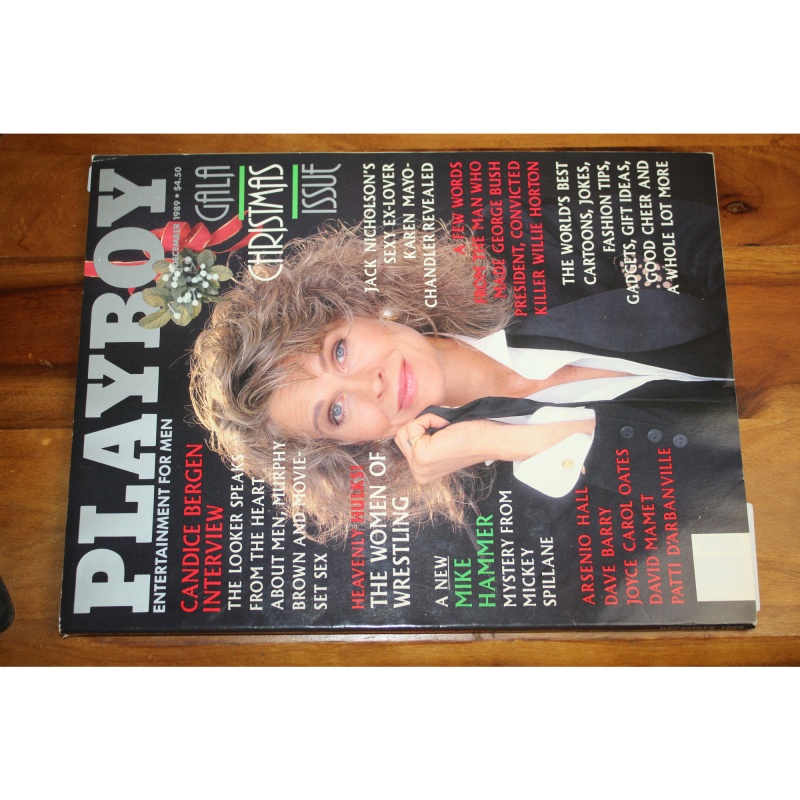 99391: 1989 Playboy Magazine December Dec 1989