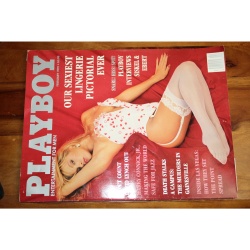 99412: 1991 Playboy Magazine February Feb 1991