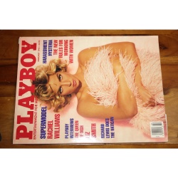 99445: 1992 Playboy Magazine February Feb 1992