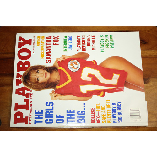 99457: 1996 Playboy Magazine October Oct 1996