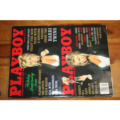 99459: 1993 Playboy Magazine January Jan 1993