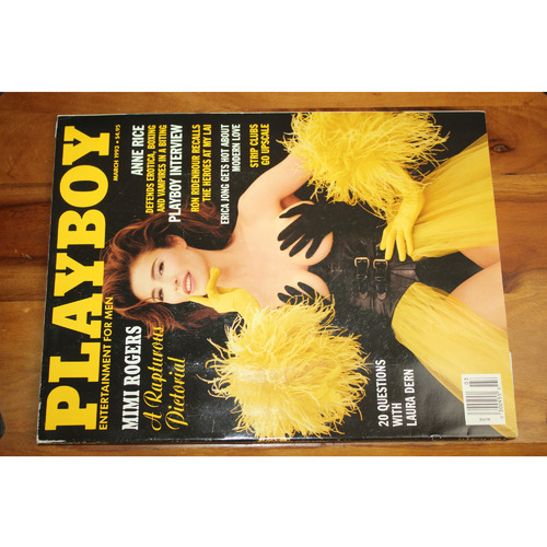 99461: 1993 Playboy Magazine March Mar 1993