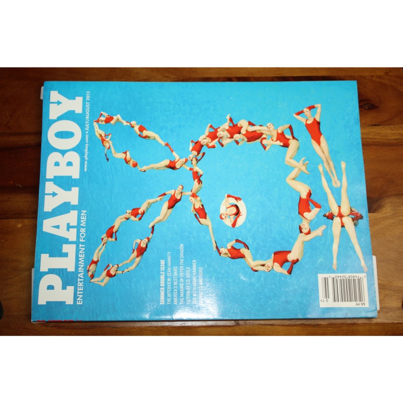 99499: 2013 Playboy Magazine July August Jul 2013