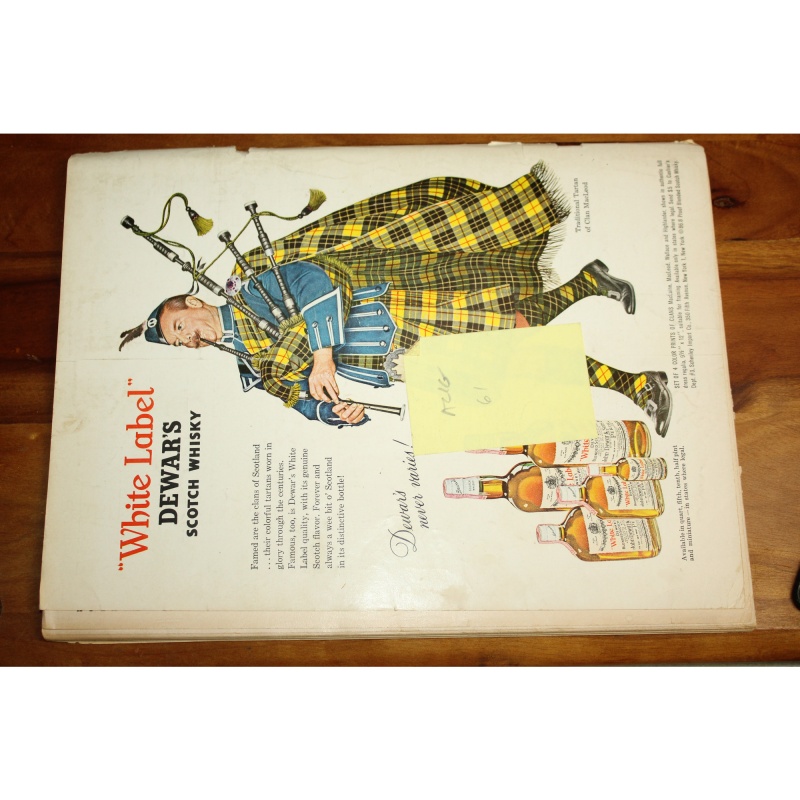 99527: 1961 Playboy Magazine August Aug 1961