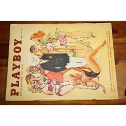 99528: 1961 Playboy Magazine August Aug 1961