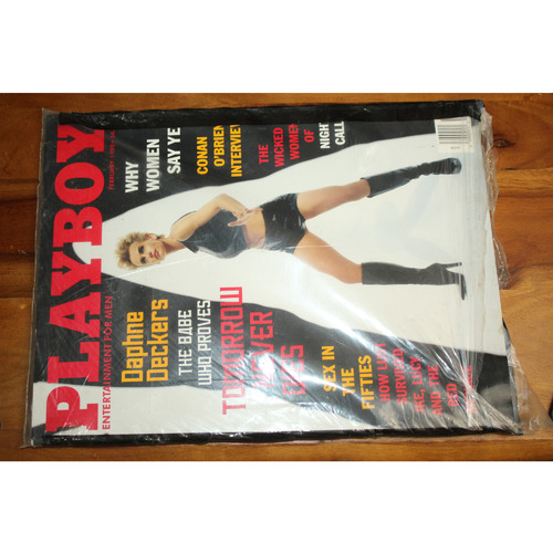 99536: 1998 Playboy Magazine February Feb 1998