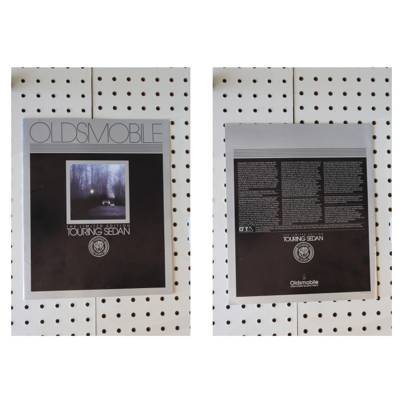  Oldsmobile Limited Edition Touring Sedan Brochure 