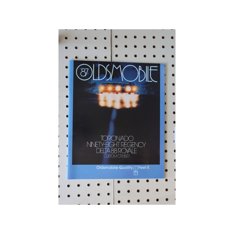 1987 Oldsmobile Toronado Brochure 43 Pages