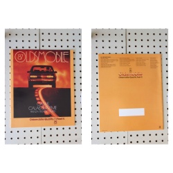 1987 Oldsmobile Firenza Brochure  35 Pages