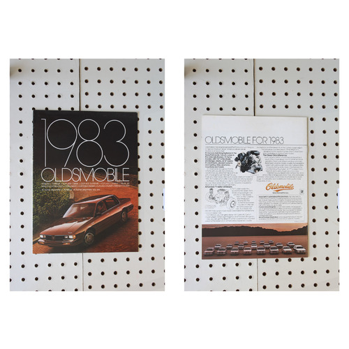 1983 Oldsmobile  Brochure Product Line-Up  15 Pages