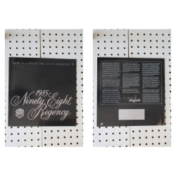 1985 Oldsmobile 98 Regency Brochure  13 Pages