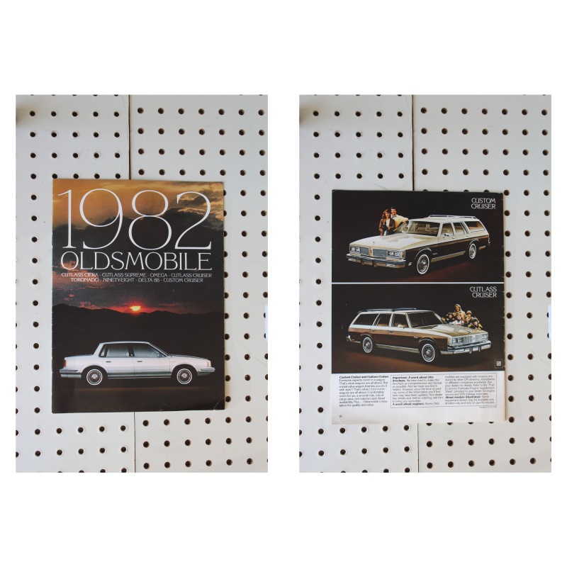 1982 Oldsmobile  Brochure Product Line-Up  15 Pages