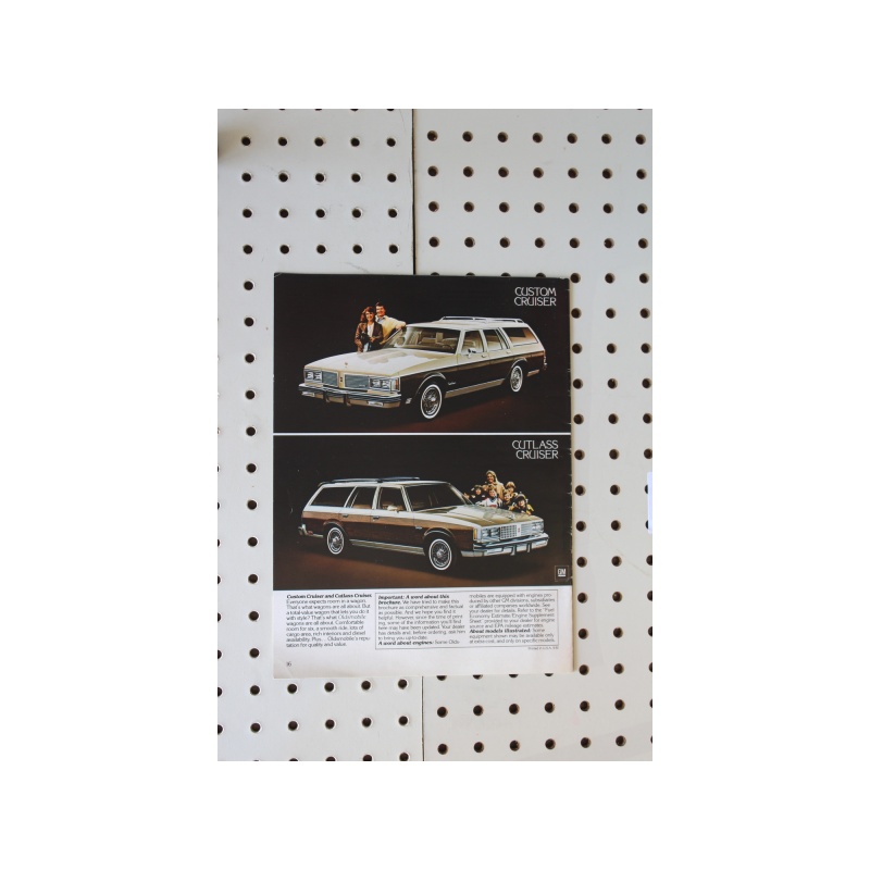 1982 Oldsmobile  Brochure Product Line-Up  15 Pages