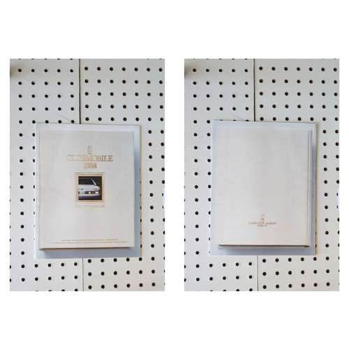 1988 Oldsmobile  Brochure Product Line-Up  31 Pages