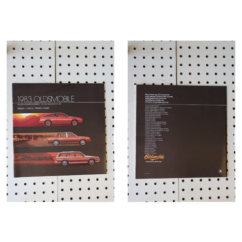 1983 Oldsmobile  Brochure Product Line-Up  23 Pages