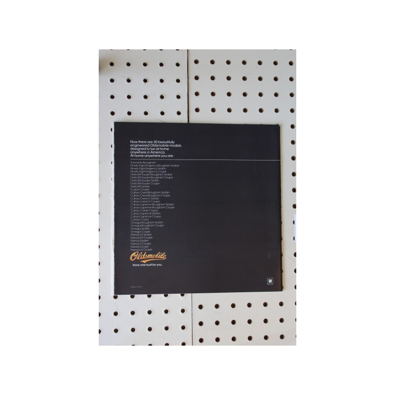 1983 Oldsmobile  Brochure Product Line-Up  31 Pages