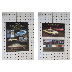 1980 Oldsmobile Omega Brochure  8 Pages