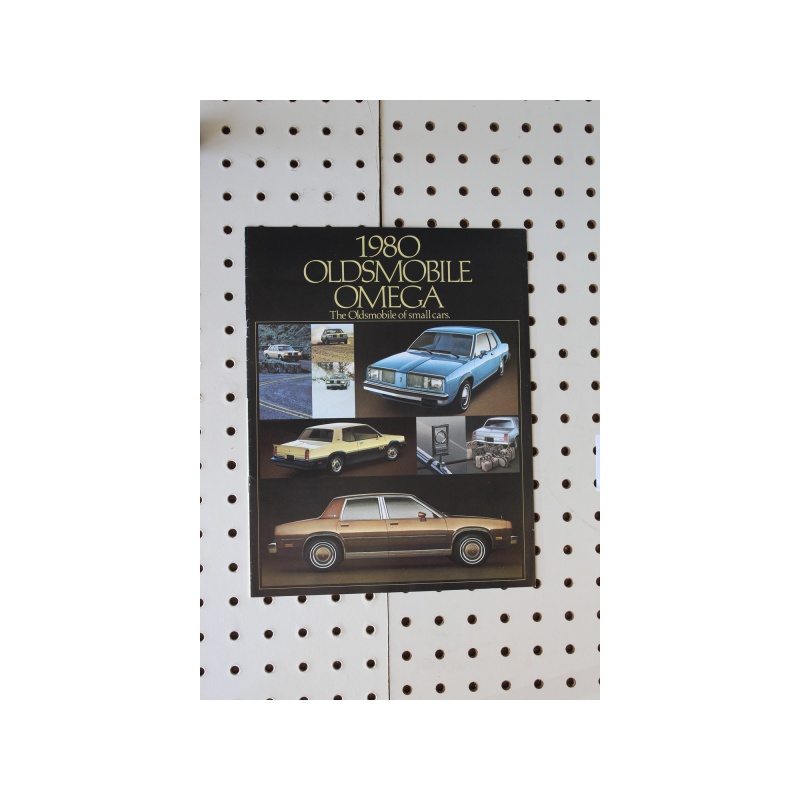 1980 Oldsmobile Omega Brochure  8 Pages