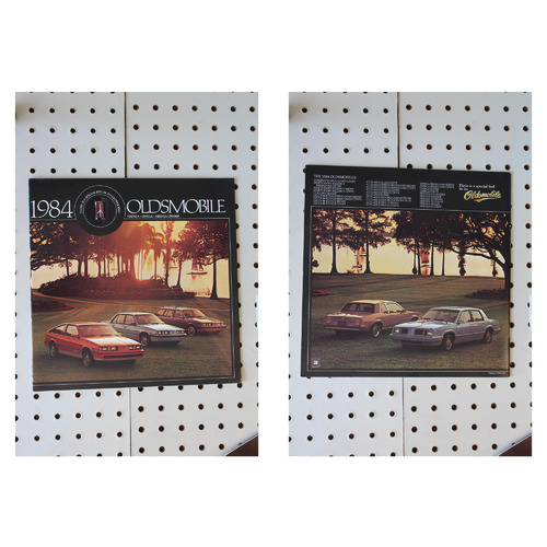 1984 Oldsmobile  Brochure Product Line-Up  27 Pages