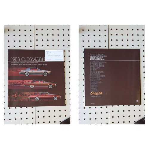 1983 Oldsmobile  Brochure Product Line-Up  31 Pages