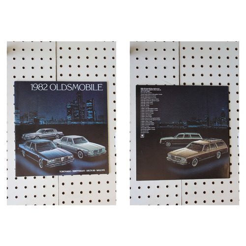 1982 Oldsmobile  Brochure Product Line-Up  27 Pages